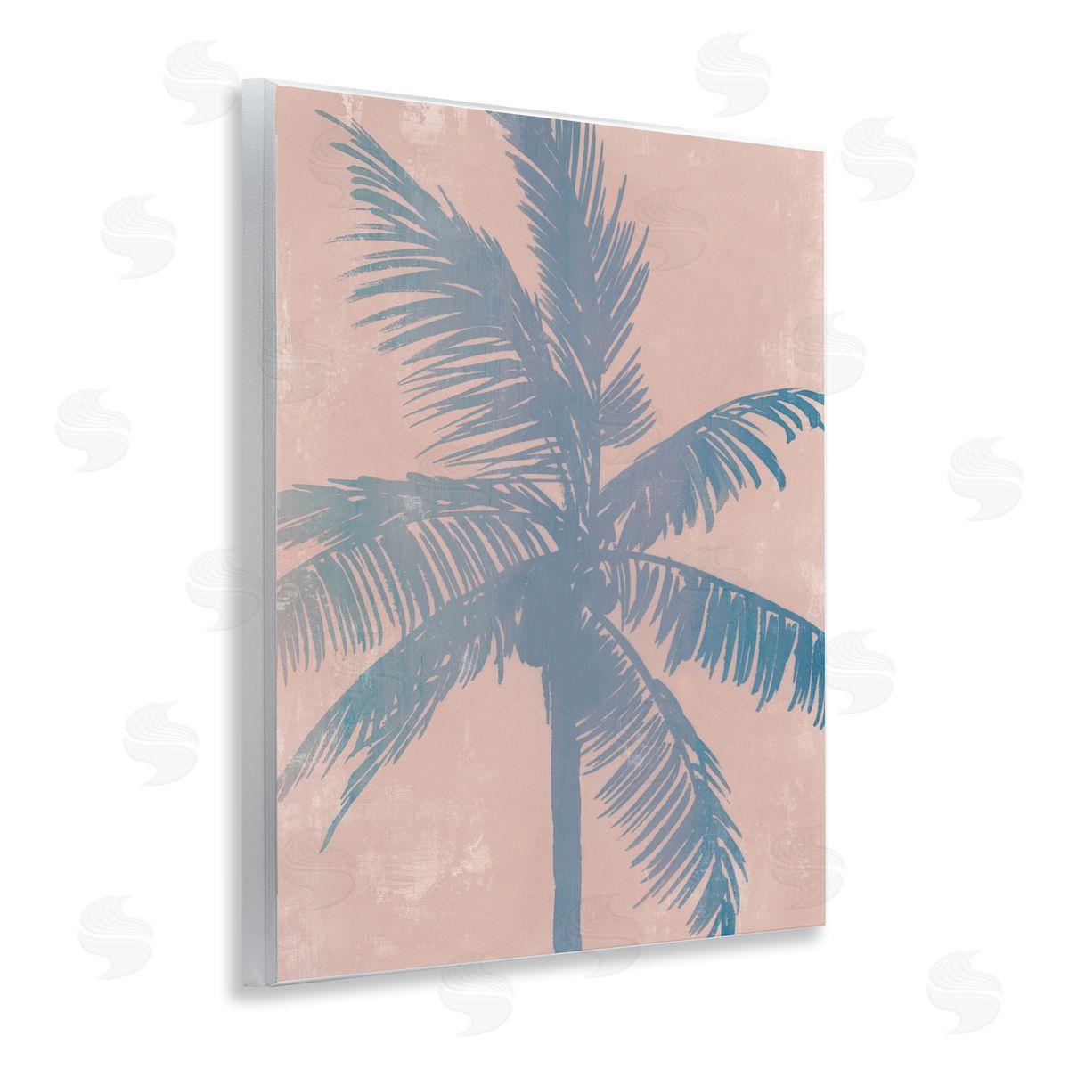 Ian C. Tropical Haze Palm Tree Canvas Wall Art Print