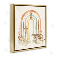 Audrey Jeanne Roberts | Jungle Animals Soft Rainbow