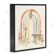 Audrey Jeanne Roberts | Jungle Animals Soft Rainbow