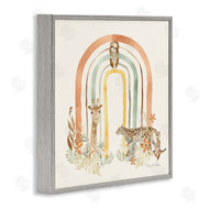 Audrey Jeanne Roberts | Jungle Animals Soft Rainbow