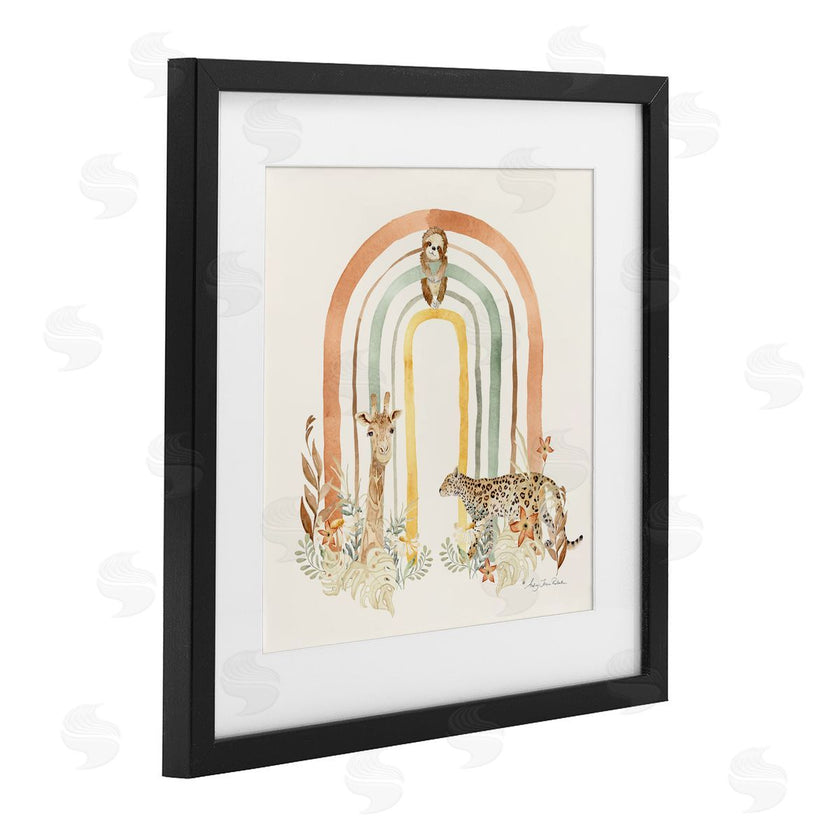 Audrey Jeanne Roberts | Jungle Animals Soft Rainbow