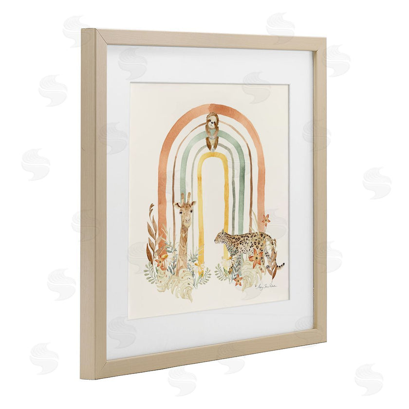 Audrey Jeanne Roberts | Jungle Animals Soft Rainbow