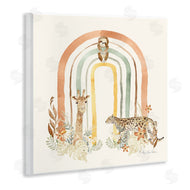 Audrey Jeanne Roberts | Jungle Animals Soft Rainbow