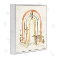 Audrey Jeanne Roberts | Jungle Animals Soft Rainbow