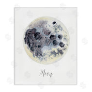 Brett Blumenthal | Dappled Watercolor Moon