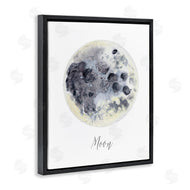 Brett Blumenthal | Dappled Watercolor Moon