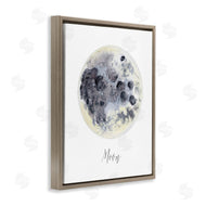Brett Blumenthal | Dappled Watercolor Moon