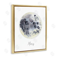 Brett Blumenthal | Dappled Watercolor Moon