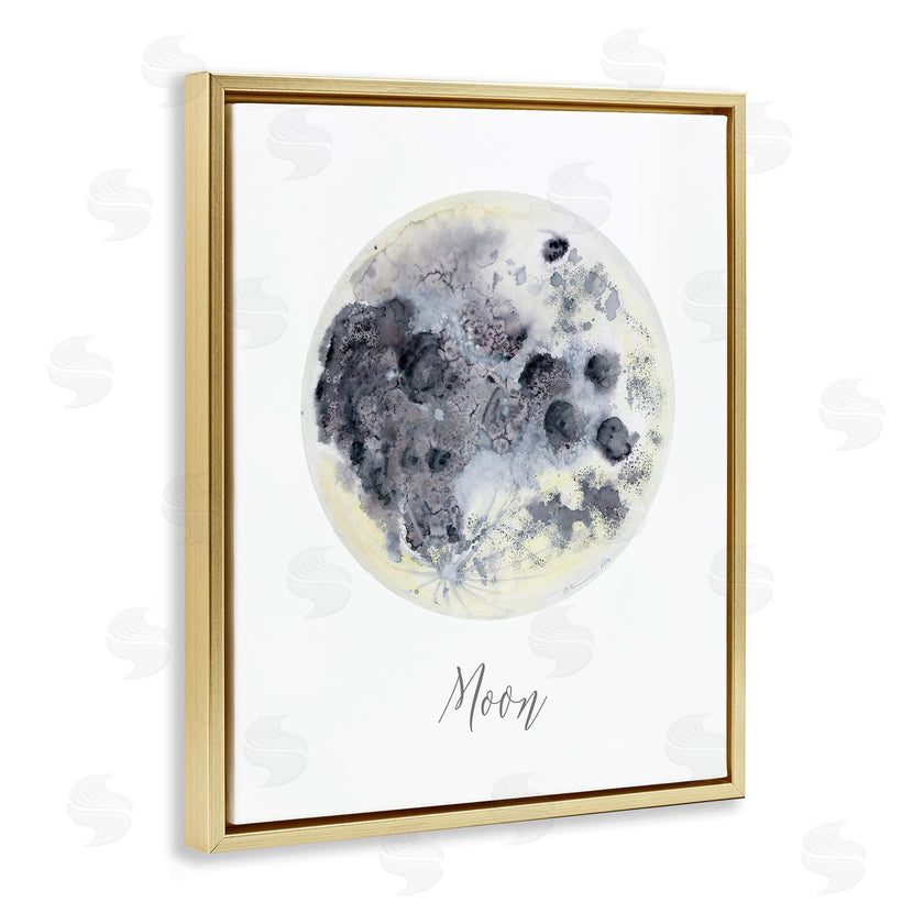 Brett Blumenthal | Dappled Watercolor Moon