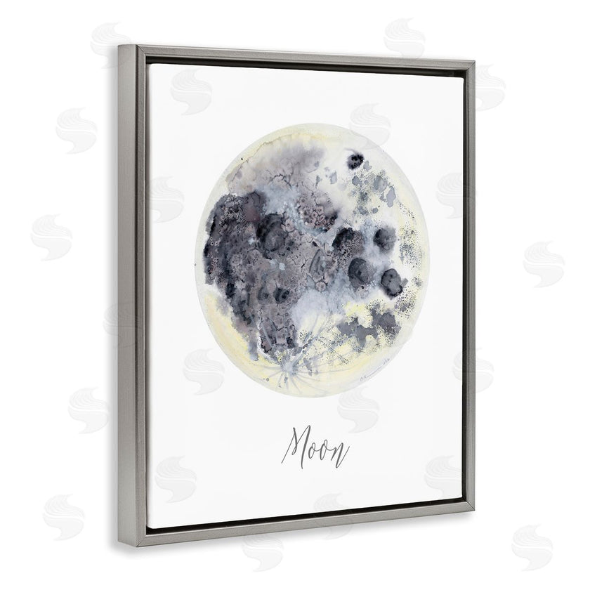 Brett Blumenthal | Dappled Watercolor Moon