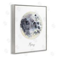 Brett Blumenthal | Dappled Watercolor Moon
