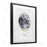 Brett Blumenthal | Dappled Watercolor Moon