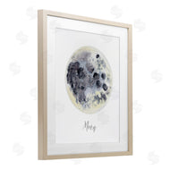 Brett Blumenthal | Dappled Watercolor Moon