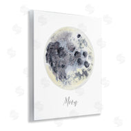 Brett Blumenthal | Dappled Watercolor Moon