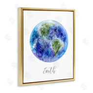 Brett Blumenthal | Dappled Watercolor Earth