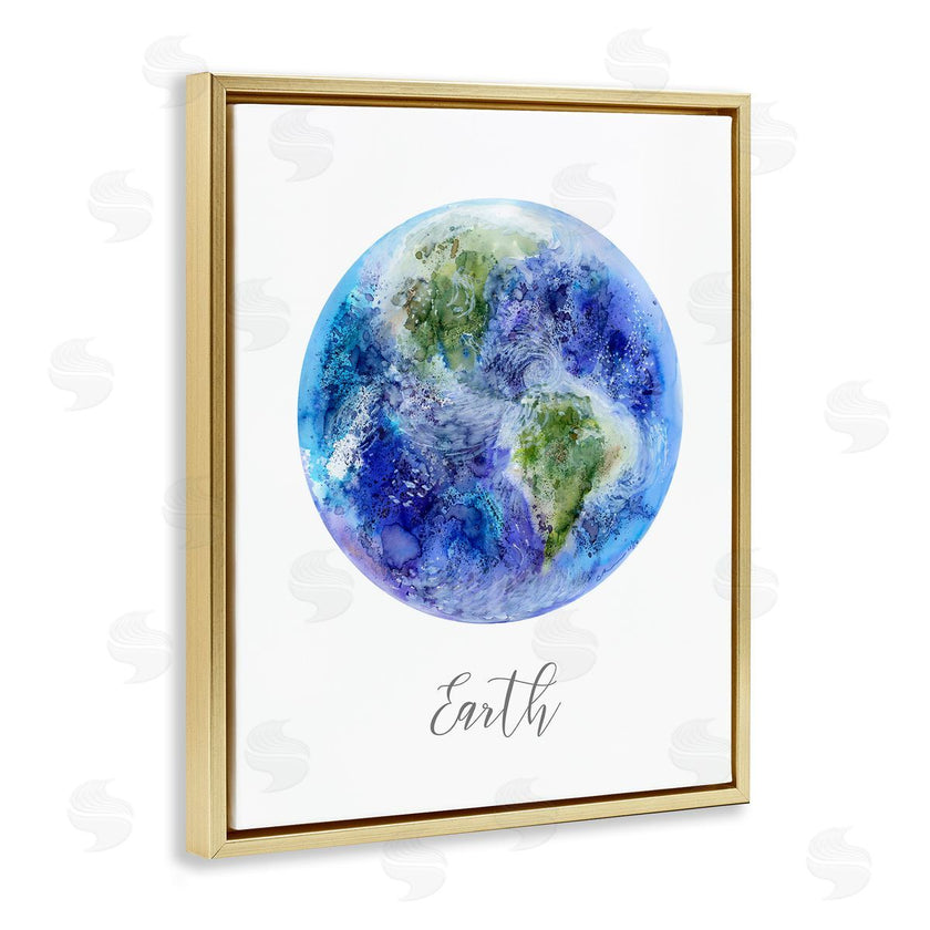 Brett Blumenthal | Dappled Watercolor Earth