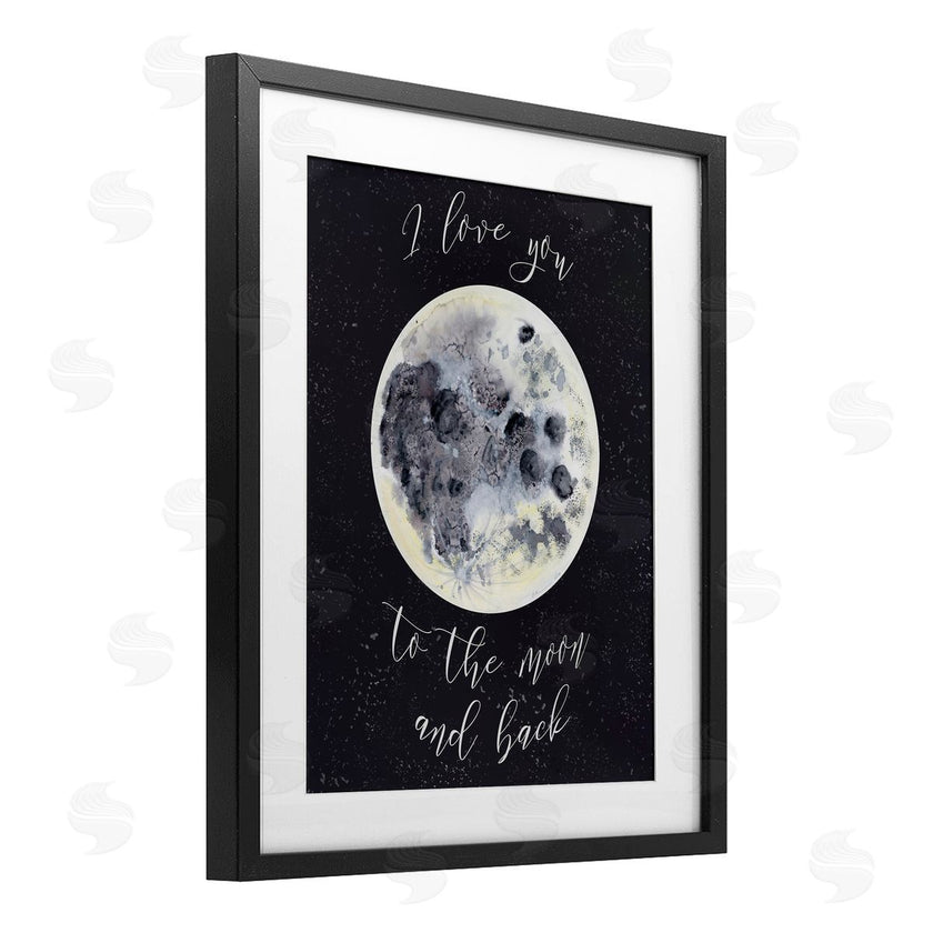 Brett Blumenthal | Love You To Moon Watercolor