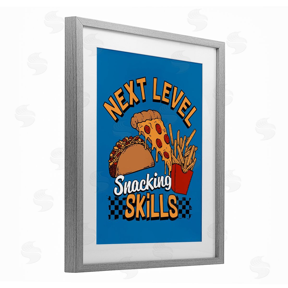 Jedco Brands, Inc. Next Level Snacking Skills Canvas Wall Art Print
