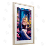 Image World | Mysterious Girl & Cat