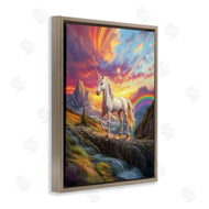Jim Baldwin | Unicorn with Sunset Rainbow