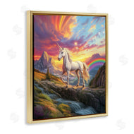 Jim Baldwin | Unicorn with Sunset Rainbow