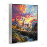 Jim Baldwin | Unicorn with Sunset Rainbow