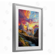 Jim Baldwin | Unicorn with Sunset Rainbow