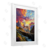 Jim Baldwin | Unicorn with Sunset Rainbow
