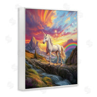 Jim Baldwin | Unicorn with Sunset Rainbow