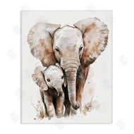 Ramona Murdock | Elephant Baby with Mother