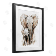 Ramona Murdock | Elephant Baby with Mother