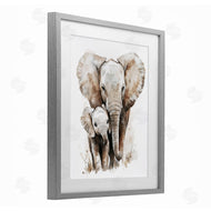 Ramona Murdock | Elephant Baby with Mother