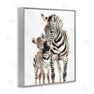 Ramona Murdock | Zebra Baby with Mother