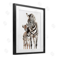 Ramona Murdock | Zebra Baby with Mother
