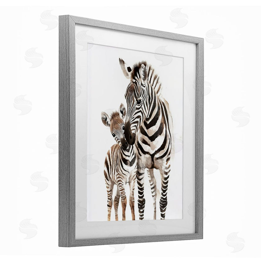 Ramona Murdock | Zebra Baby with Mother