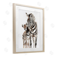 Ramona Murdock | Zebra Baby with Mother