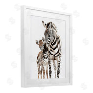 Ramona Murdock | Zebra Baby with Mother