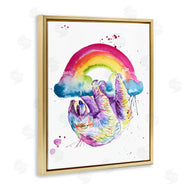 Jennifer Seeley | Sloth Hanging From Rainbow