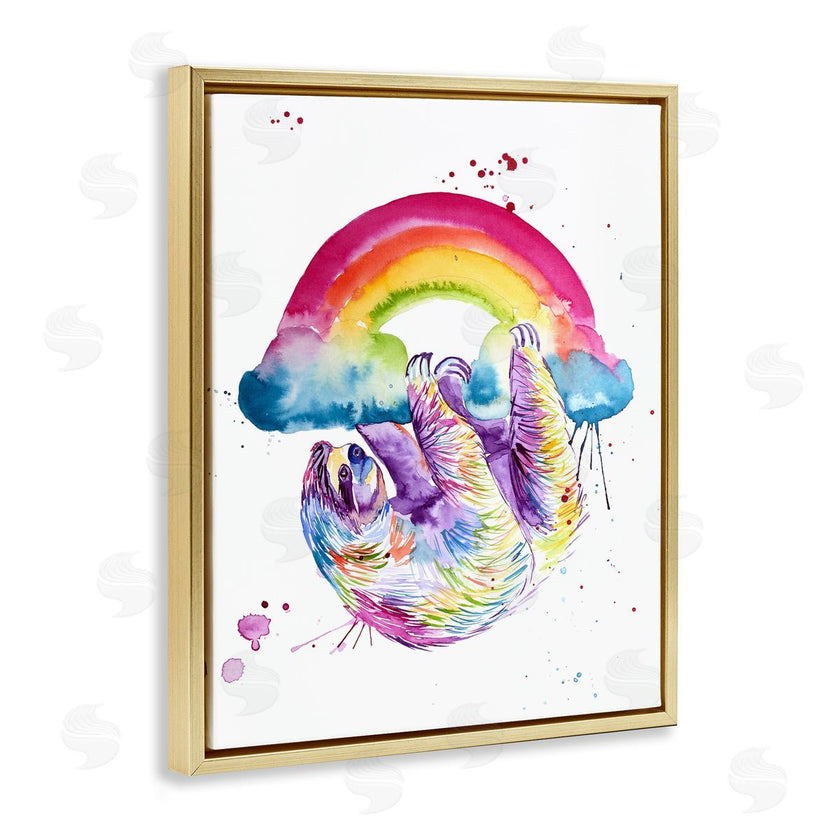 Jennifer Seeley | Sloth Hanging From Rainbow