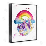 Jennifer Seeley | Sloth Hanging From Rainbow
