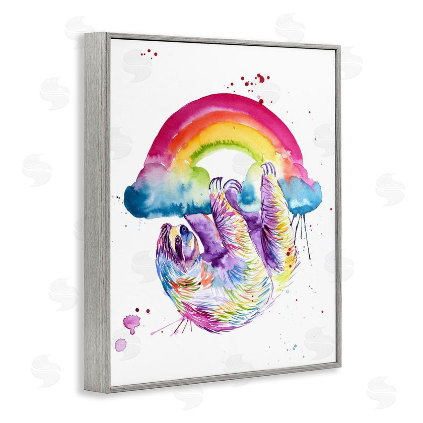 Jennifer Seeley | Sloth Hanging From Rainbow