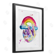 Jennifer Seeley | Sloth Hanging From Rainbow