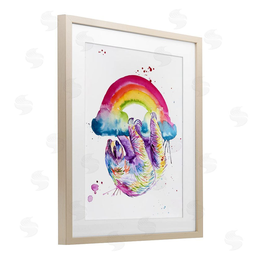 Jennifer Seeley | Sloth Hanging From Rainbow