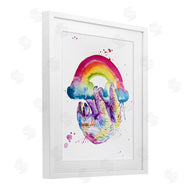 Jennifer Seeley | Sloth Hanging From Rainbow