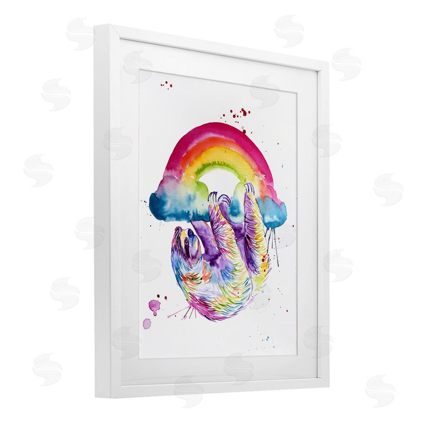 Jennifer Seeley | Sloth Hanging From Rainbow