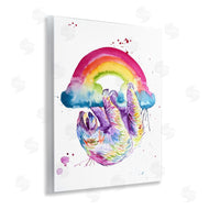 Jennifer Seeley | Sloth Hanging From Rainbow