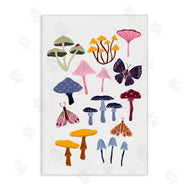 JJ Design House LLC | Various Mushrooms with Insects