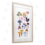 JJ Design House LLC | Various Mushrooms with Insects