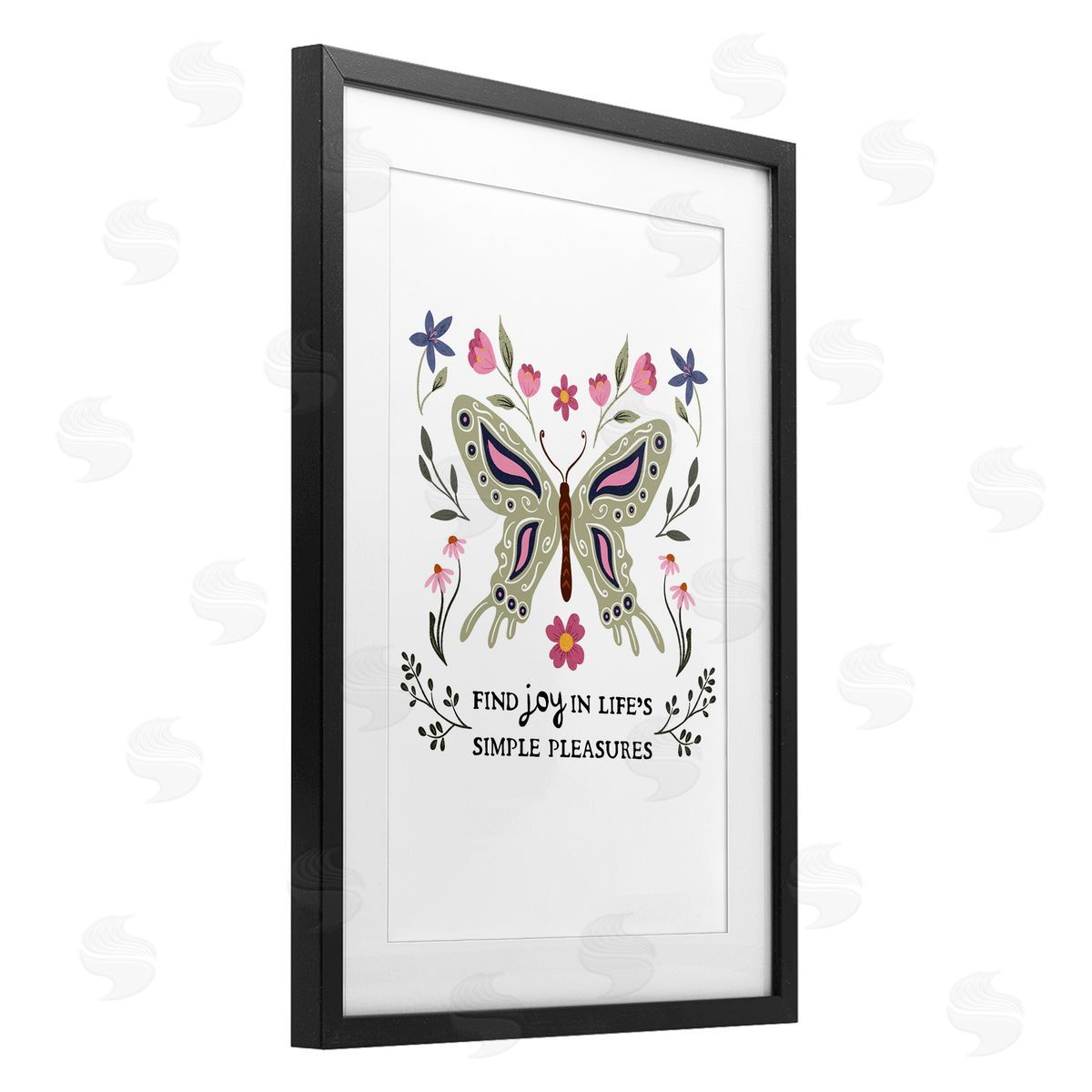 JJ Design House LLC Find Joy Life's Simple Pleasures Canvas Wall Art Print