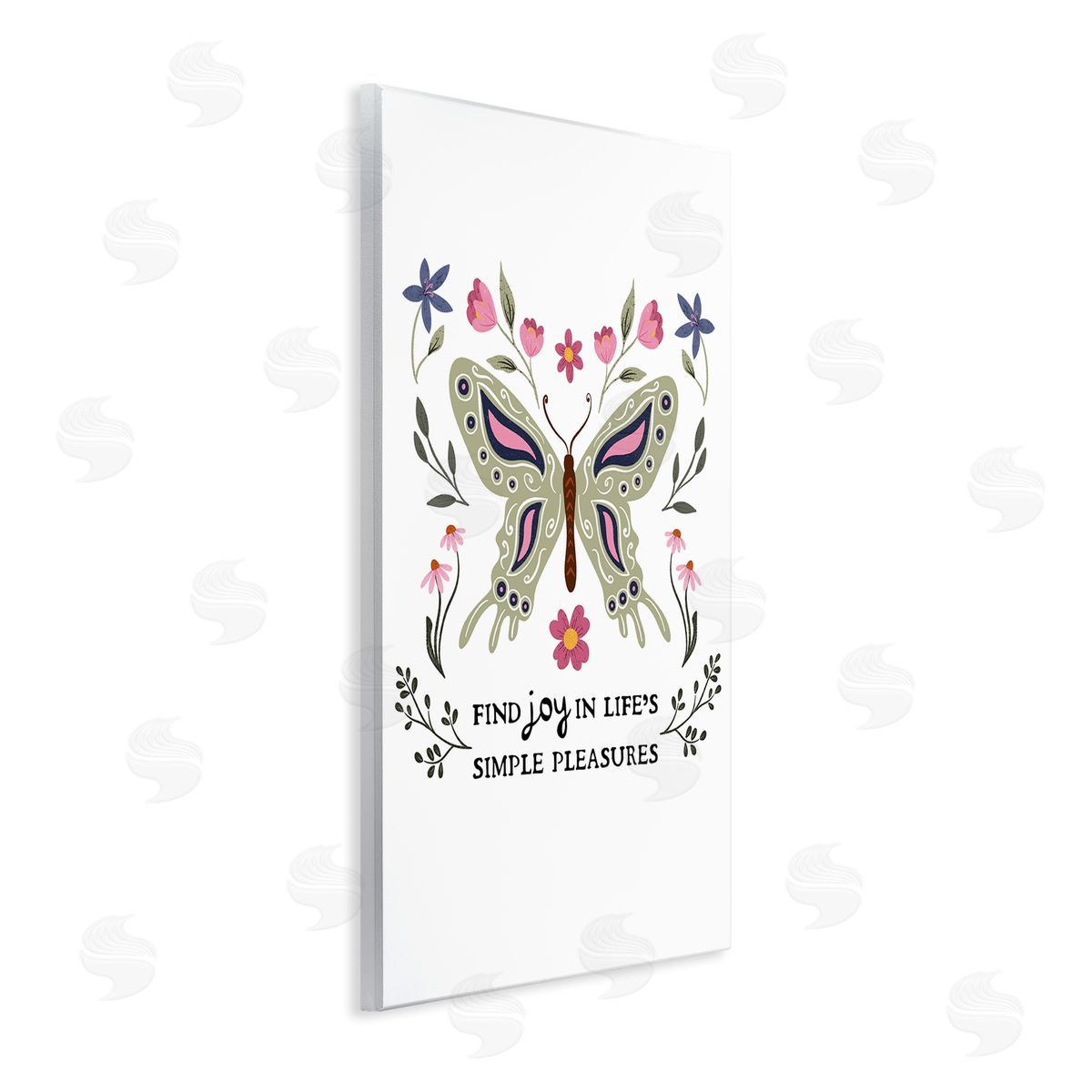 JJ Design House LLC Find Joy Life's Simple Pleasures Canvas Wall Art Print